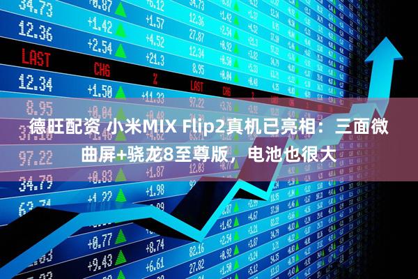 德旺配资 小米MIX Flip2真机已亮相：三面微曲屏+骁龙8至尊版，电池也很大
